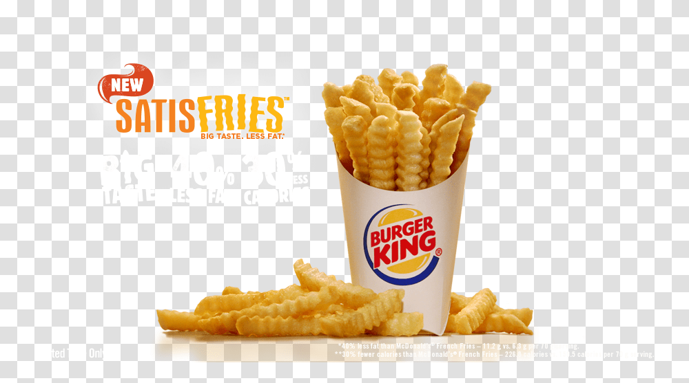 Satisfries Satisfries Burger King, Food, Snack Transparent Png