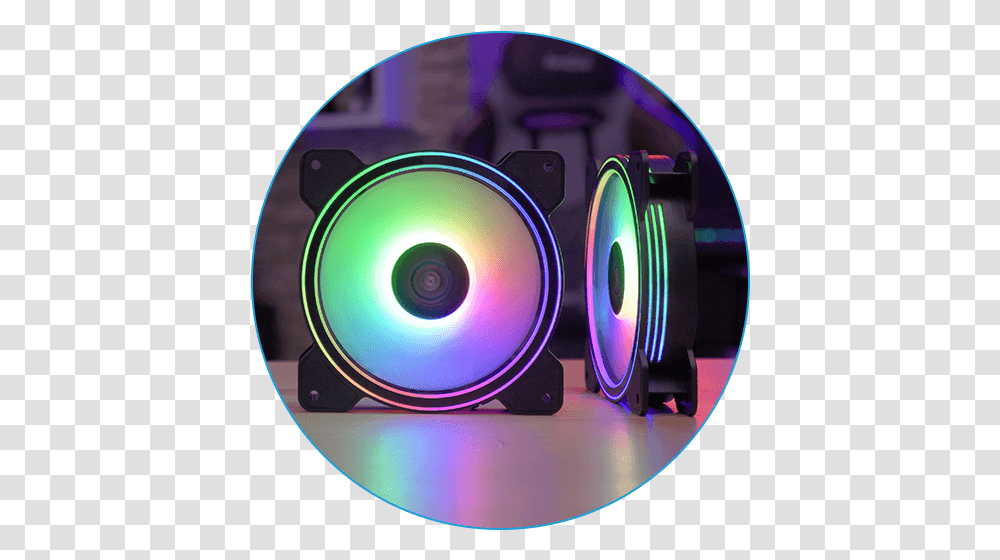 Saturn 12f Drgb Be Cool Get Aerocool Circle, Disk, Cd Player, Electronics, Dvd Transparent Png