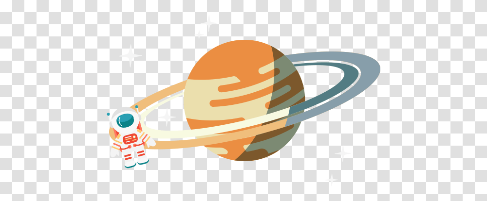 Saturn Clipart Orange Free For Graphic Design, Astronomy, Outer Space, Universe, Planet Transparent Png