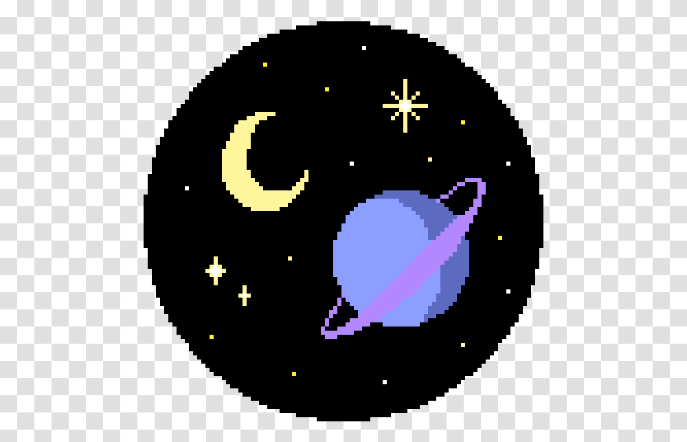 Saturn Down 4 What Bee And Puppycat Pixel Gif, Outdoors, Astronomy, Star Symbol, Nature Transparent Png