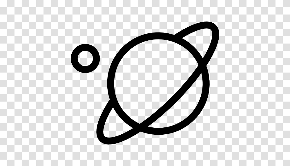 Saturn Education Astronomy Planet Science Solar System Icon, Gray, World Of Warcraft Transparent Png