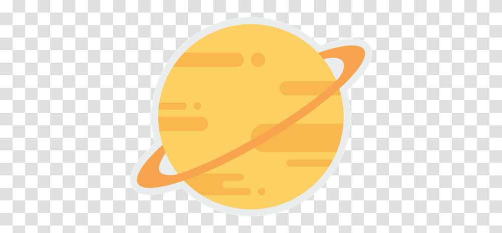 Saturn Icon Of Flat Style Available In Svg Eps Ai Circle, Plant, Fruit, Food, Baseball Cap Transparent Png