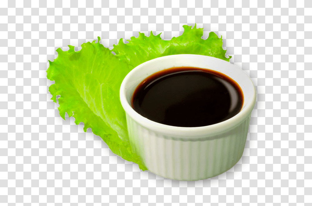 Sauce, Food, Coffee Cup, Plant, Lettuce Transparent Png