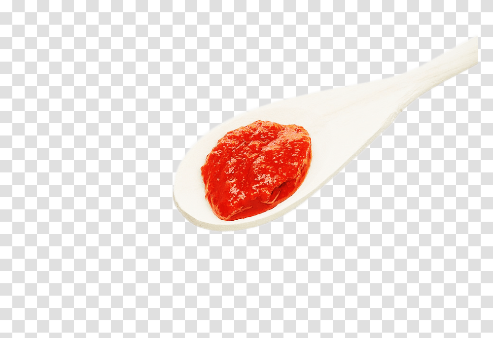 Sauce, Food, Ketchup, Cutlery, Spoon Transparent Png