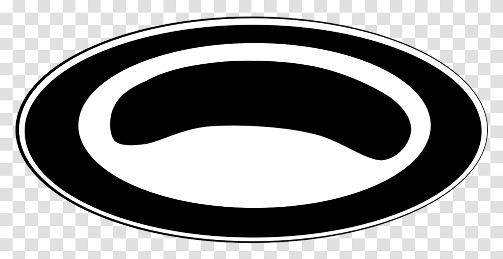 Saucer Clipart Black And White, Oval, Bowl, Label Transparent Png