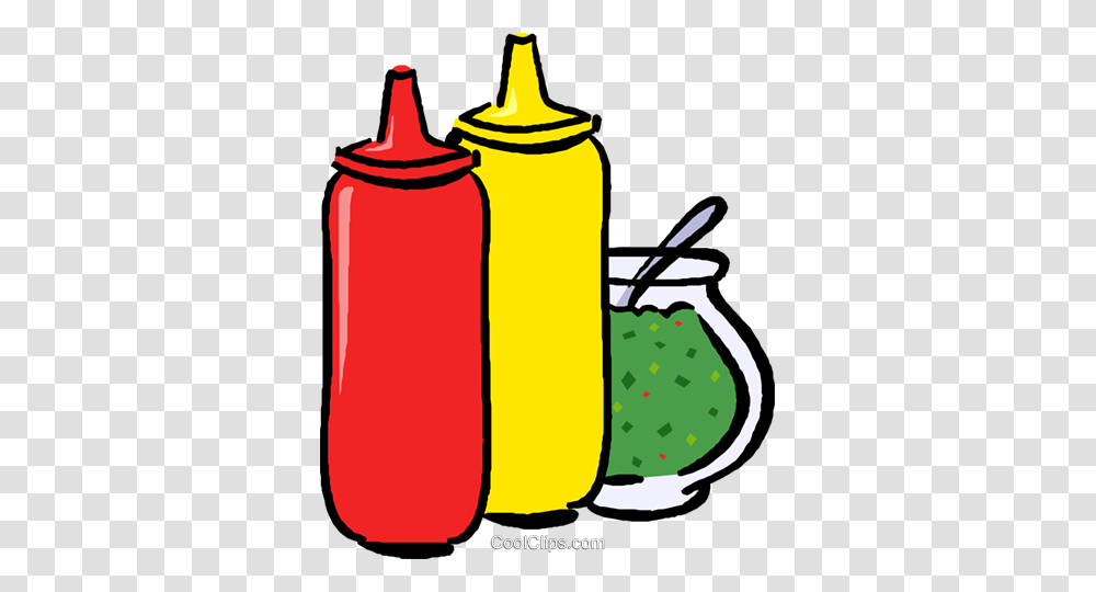 Sauces Clipart Group With Items, Food, Ketchup, Bottle, Mustard Transparent Png