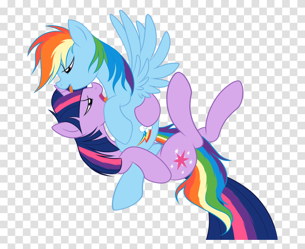 Saucy Twidash My Little Pony Rainbow Dash X Twilight Sparkle, Animal, Dragon Transparent Png