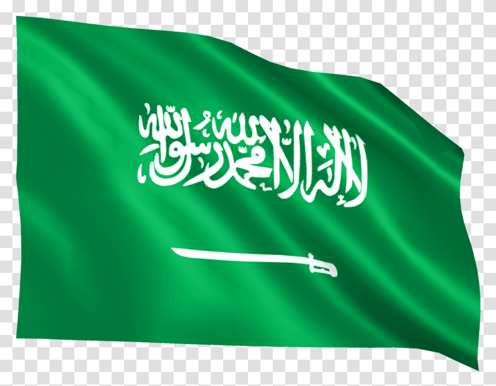 Saudi Arabia Flag By Mtc Tutorials Saudi Arabia Flag, Word, Banner Transparent Png
