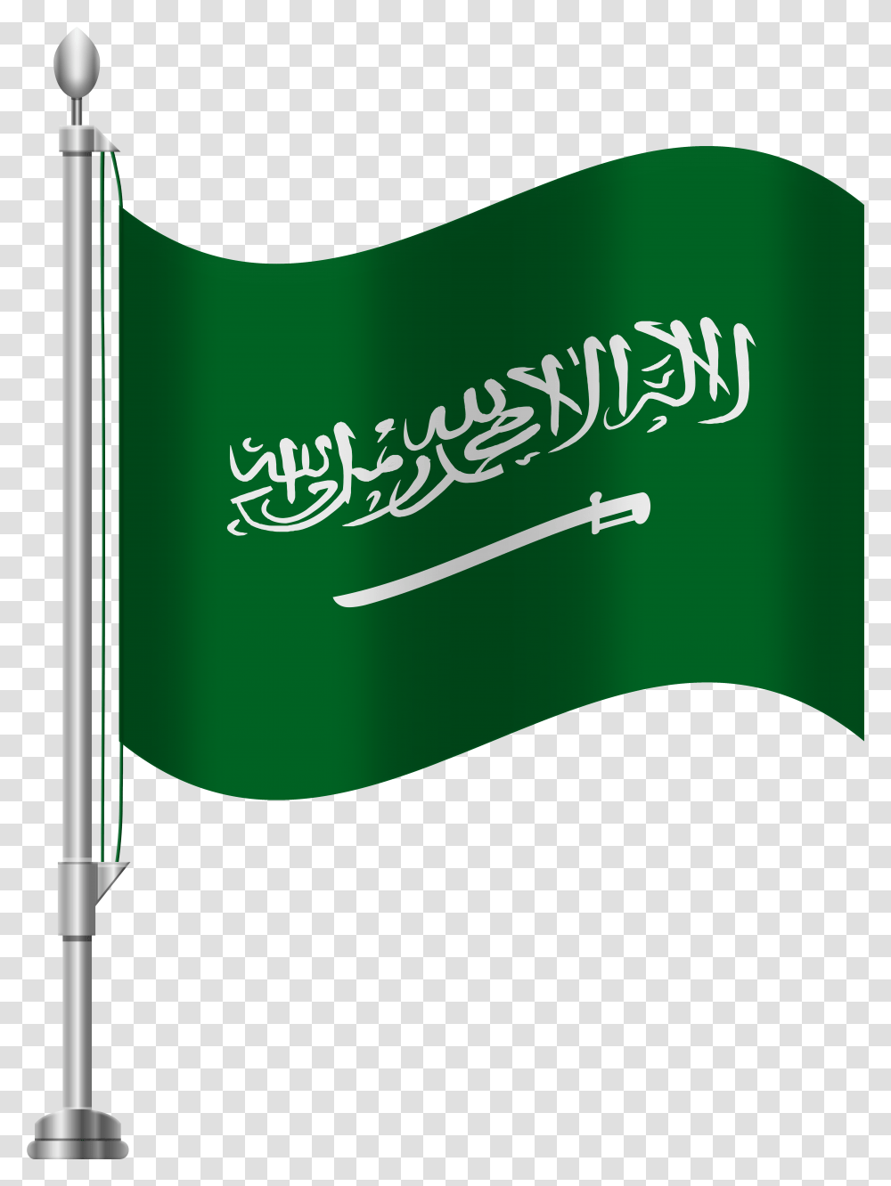 Saudi Arabia Flag Clip Art, Business Card, Paper, Label Transparent Png