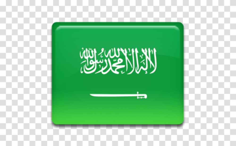 Saudi Arabia Flag Icon, Label, Word, Mousepad Transparent Png