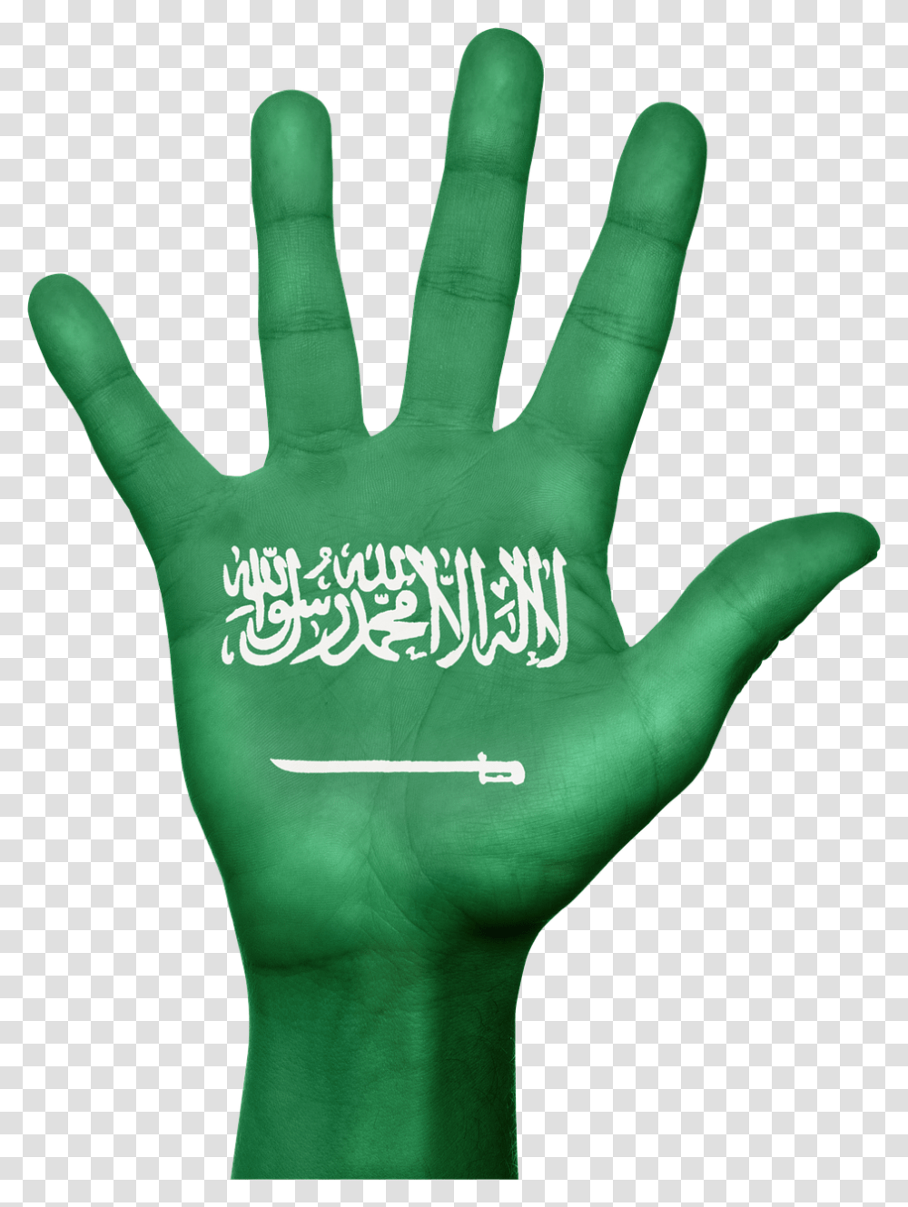 Saudi Arabia Icon, Apparel, Glove, Hand Transparent Png