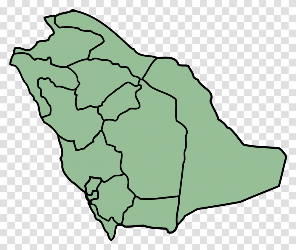 Saudi Arabia Provinces Template Region Of Saudi Arabia, Plant, Person, Human, Map Transparent Png