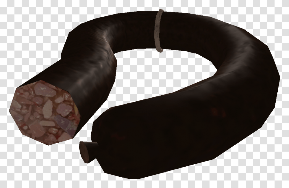 Sausage Black Blood Sausage Clipart Full Size Fallout New Vegas Blood Sausage, Horn, Brass Section, Musical Instrument, Person Transparent Png