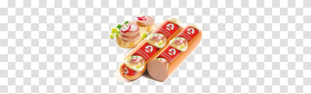 Sausage, Food, Dessert, Ketchup, Sliced Transparent Png