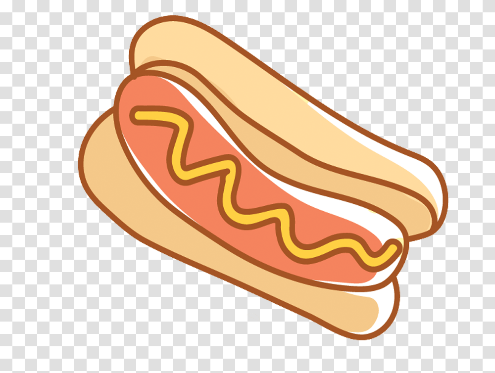 Sausage In Bread Clipart, Hot Dog, Food, Ketchup Transparent Png