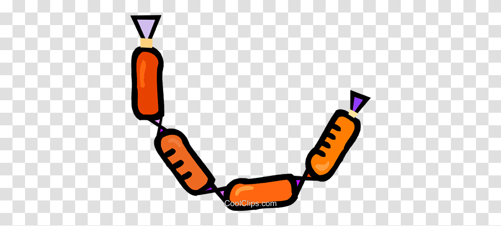 Sausage Links Royalty Free Vector Clip Art Illustration, Accessories, Accessory, Collar, Goggles Transparent Png