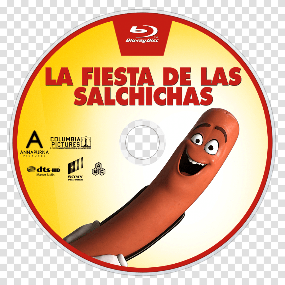 Sausage Party In Spanish, Disk, Dvd, Person, Human Transparent Png
