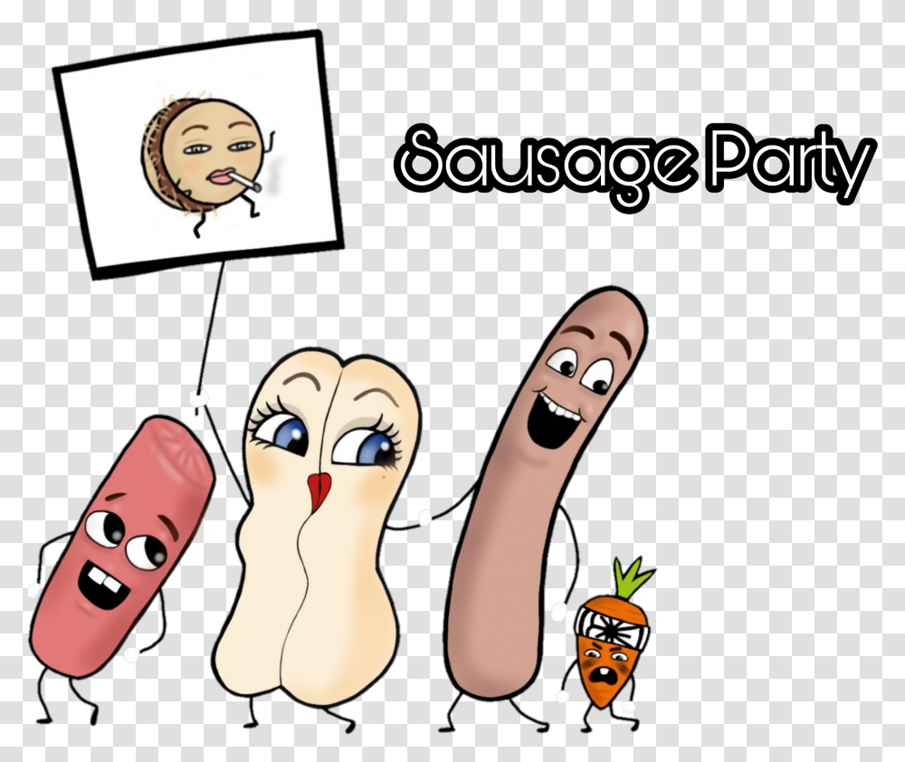 Sausageparty Cartoon, Penguin, Bird, Animal Transparent Png