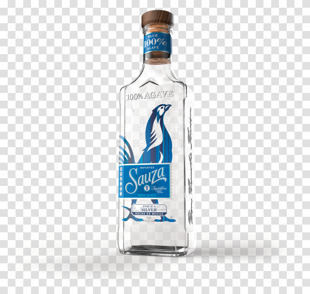 Sauza Signature Blue Tequila, Beverage, Drink, Liquor, Alcohol Transparent Png