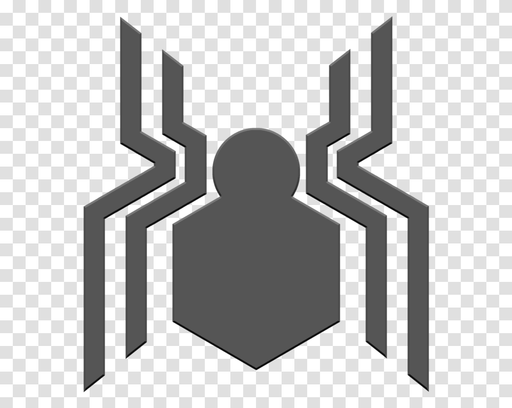 Savage Clipart Spiderman Homecoming Logo, Cross, Word, Silhouette Transparent Png