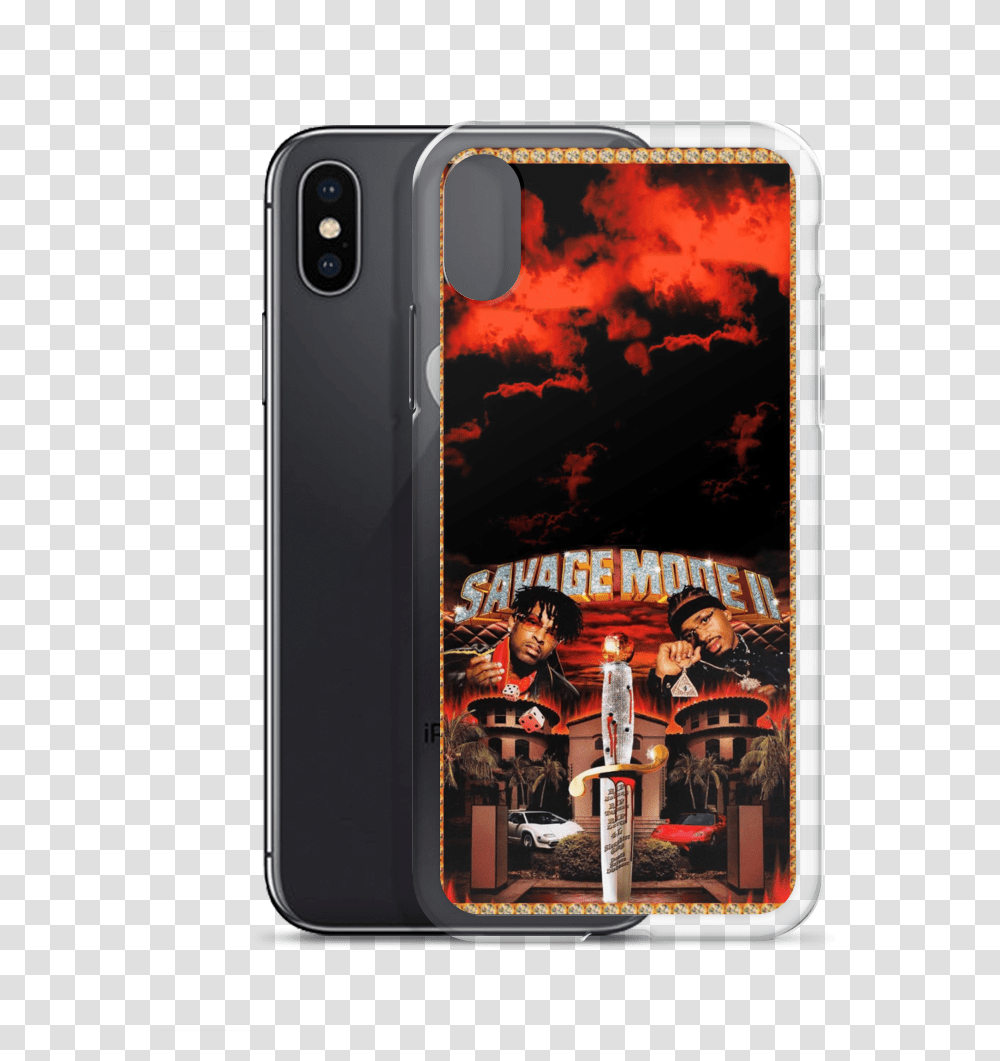 Savage Mode 2 21 Iphone Case - Dripped Merch Savage Mode 2 Cd, Electronics, Mobile Phone, Cell Phone, Car Transparent Png
