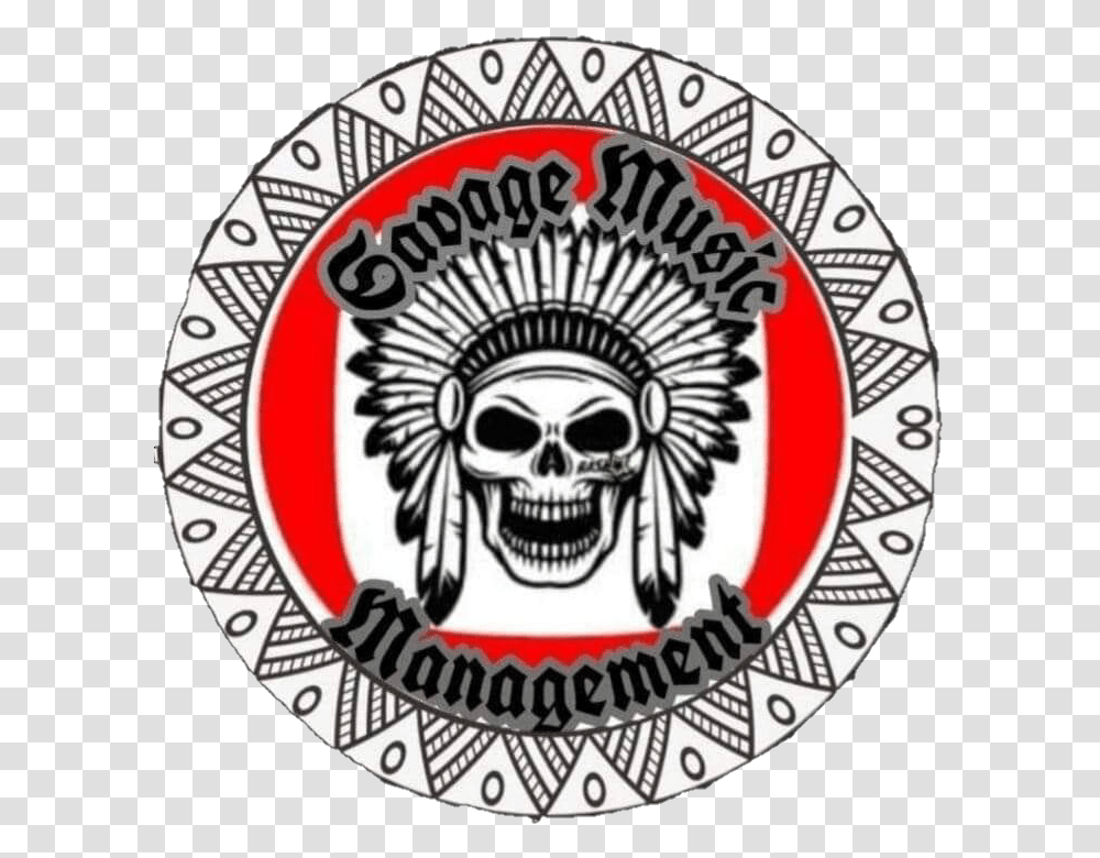 Savage Music Management Native American Skull, Poster, Advertisement, Logo Transparent Png