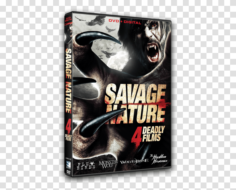 Savage Nature 4 Film Dvd, Poster, Advertisement, Flyer, Paper Transparent Png