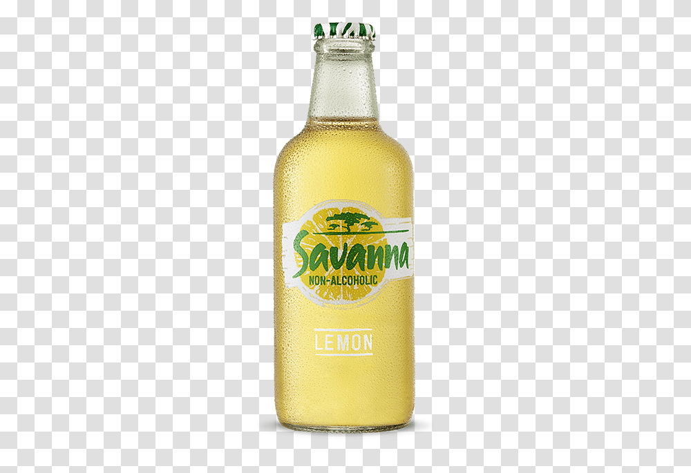Savanna Non Alcoholic Lemon, Beverage, Drink, Beer, Liquor Transparent Png