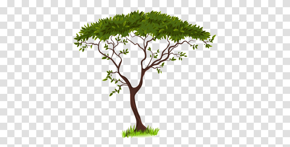 Savanna Silhouette Clip Art Green Tree Download 600 Background Tree Clipart, Bush, Vegetation, Plant, Rainforest Transparent Png
