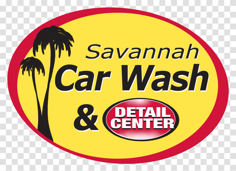 Savannah Car Wash Logo, Label, Sticker Transparent Png