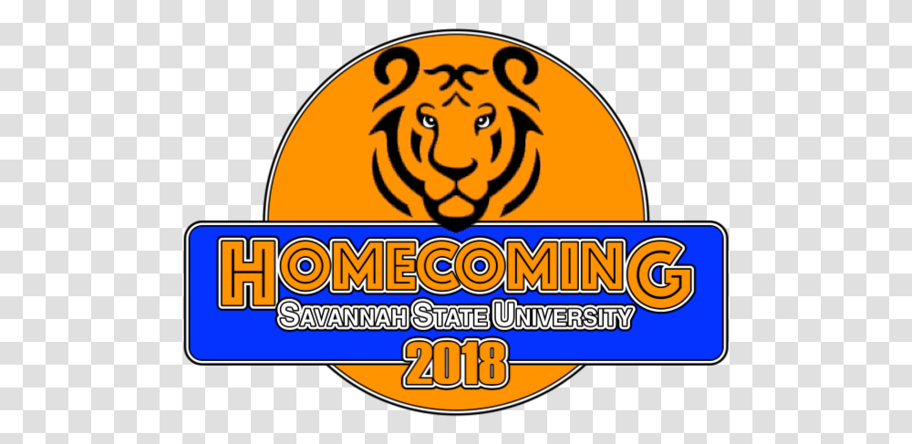 Savannah State University Homecoming 2018, Logo, Trademark, Animal Transparent Png