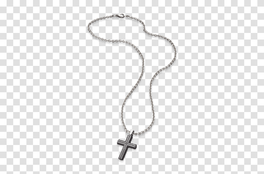 Save Brave Cross Necklace Bjorn Stainless Steel, Jewelry, Accessories, Accessory, Snake Transparent Png