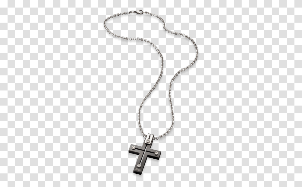 Save Brave Cross Necklace Julius Stainless Steel Necklace, Jewelry, Accessories, Accessory, Snake Transparent Png