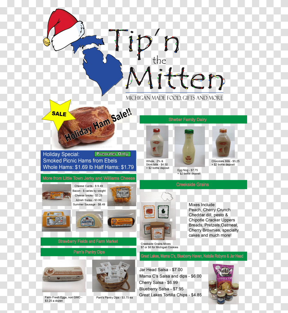 Save On Your Holiday Meal This Christmas At Tip N The Flyer, Poster, Advertisement, Paper Transparent Png