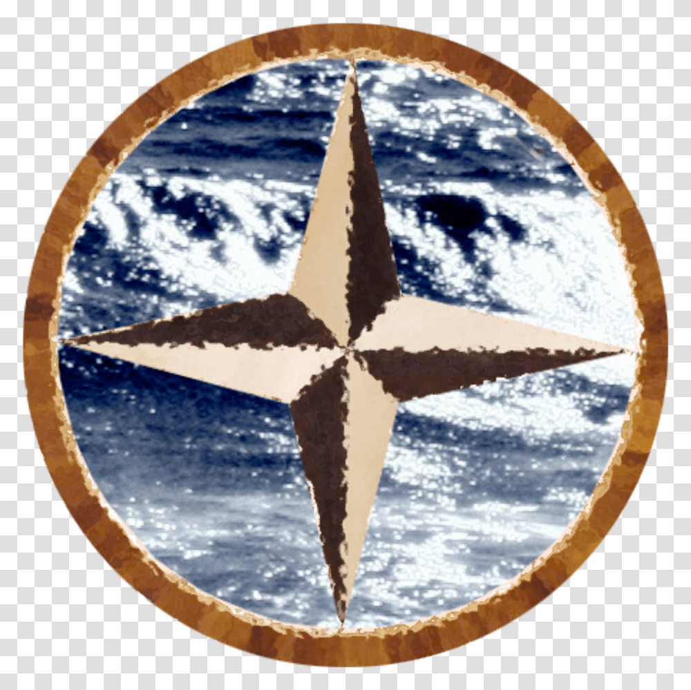 Save Our Sea By Ecomedia Compass At Rancho La Playa, Cross, Window, Porthole Transparent Png