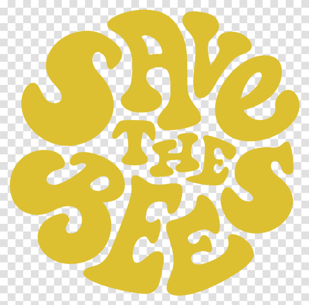 Save The Bees - Tara Ferrari, Text, Number, Symbol, Alphabet Transparent Png