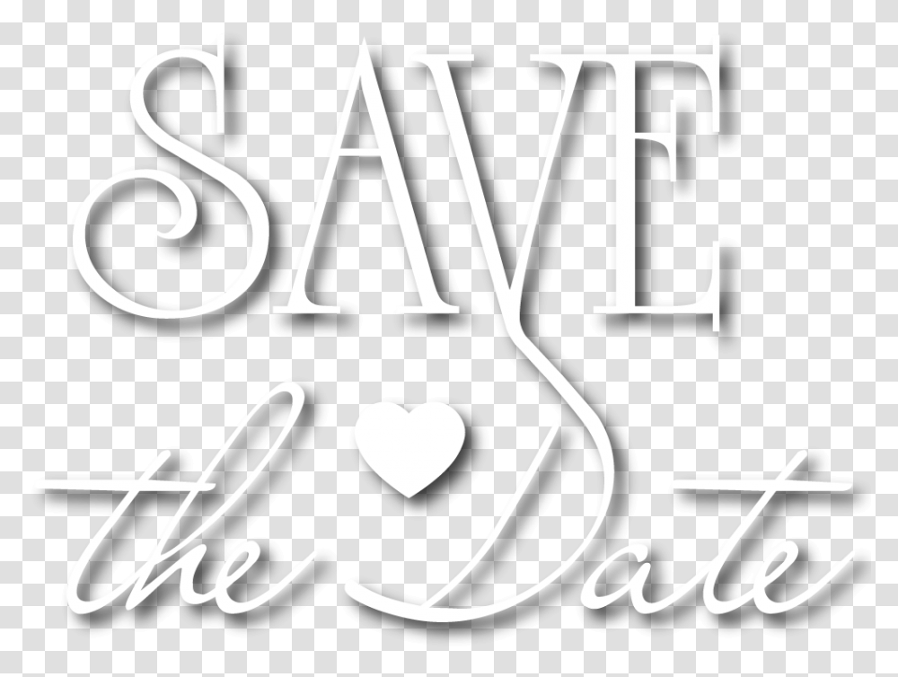 Save The Date Love, Alphabet, Label Transparent Png