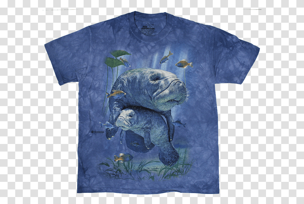 Save The Manatee Leatherback Sea Turtle, Clothing, T-Shirt, Animal, Elephant Transparent Png