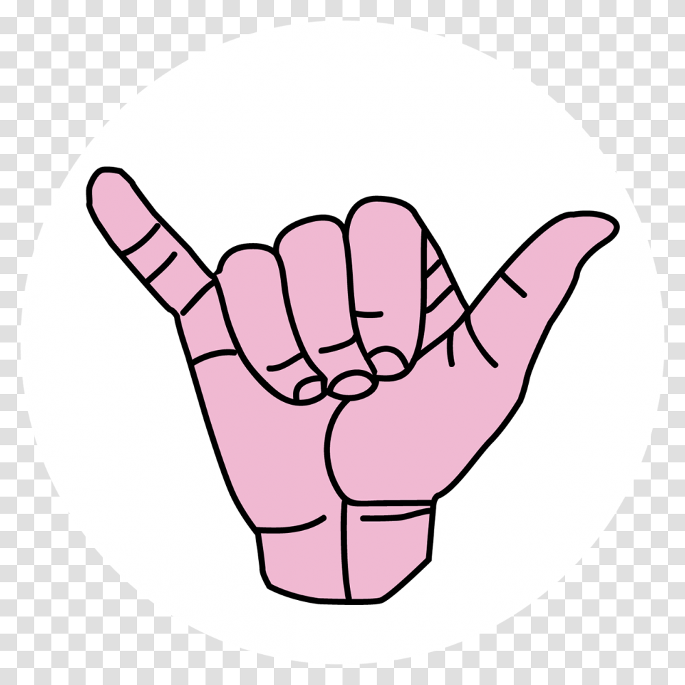 Save To Collection Surfs Up Hand Sign, Fist, Wrist Transparent Png