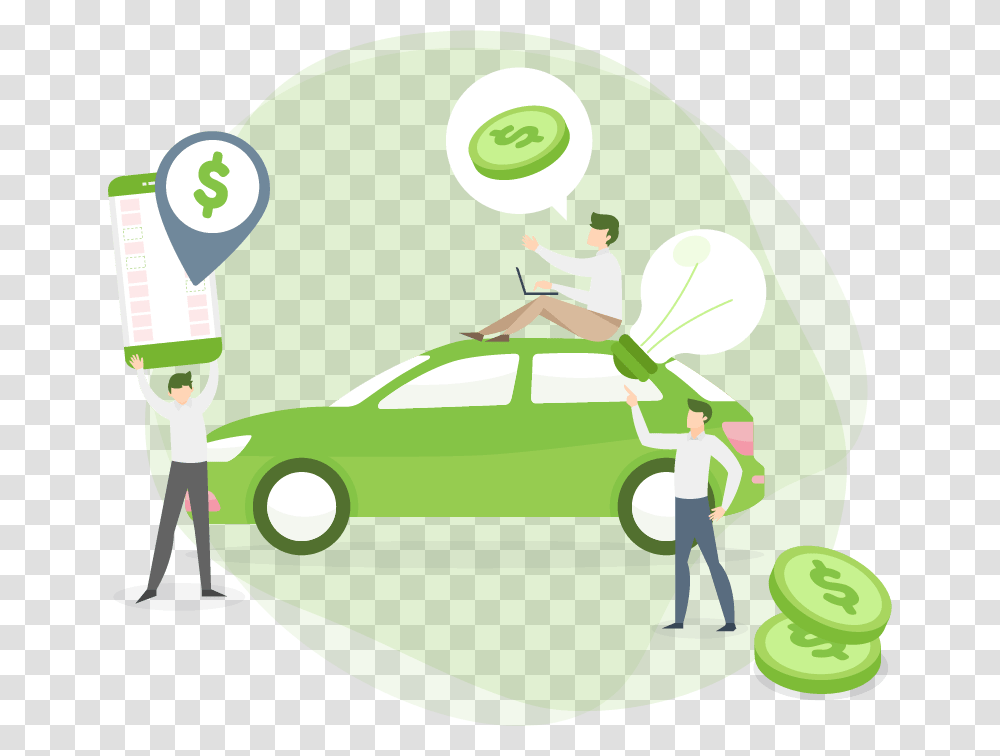 Save Your Business Money With Parking Guidance Solutions City Car, Person, Green, Frisbee, Toy Transparent Png