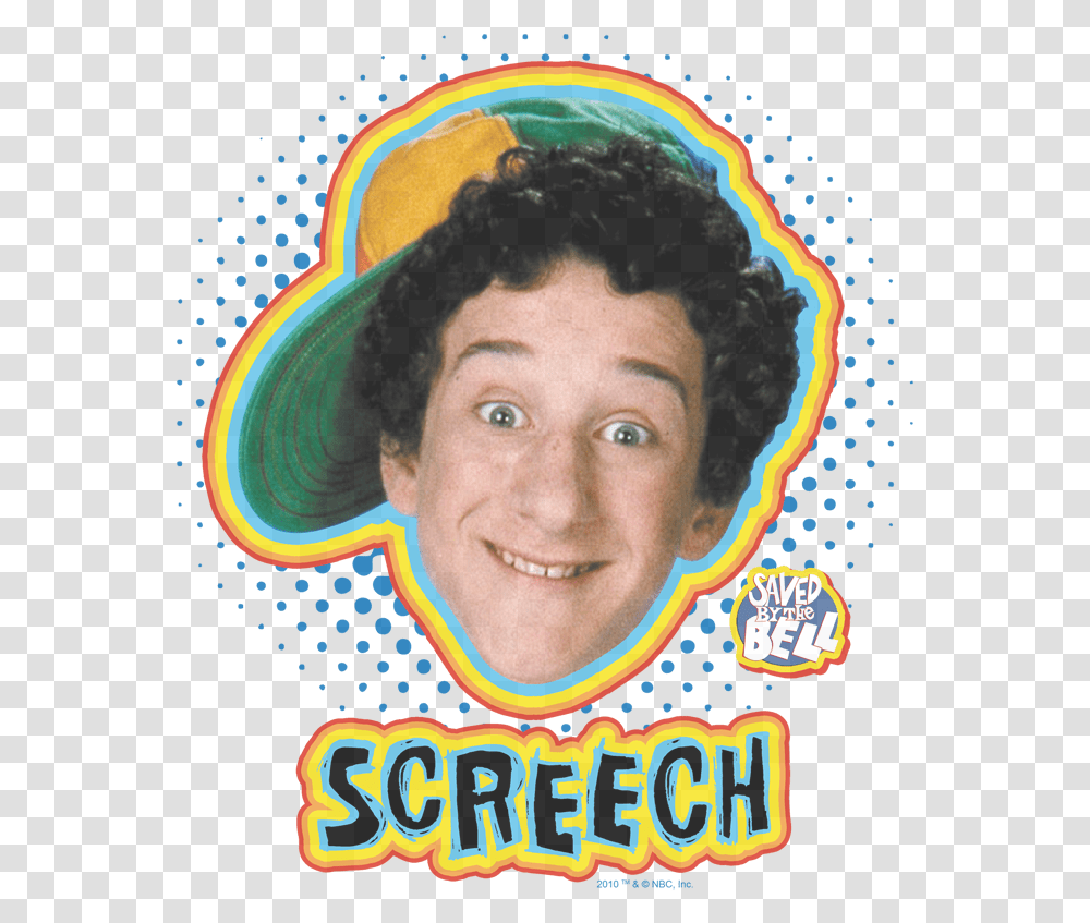 Saved By The Bell Screech Saved By The Bell, Advertisement, Poster, Person, Flyer Transparent Png