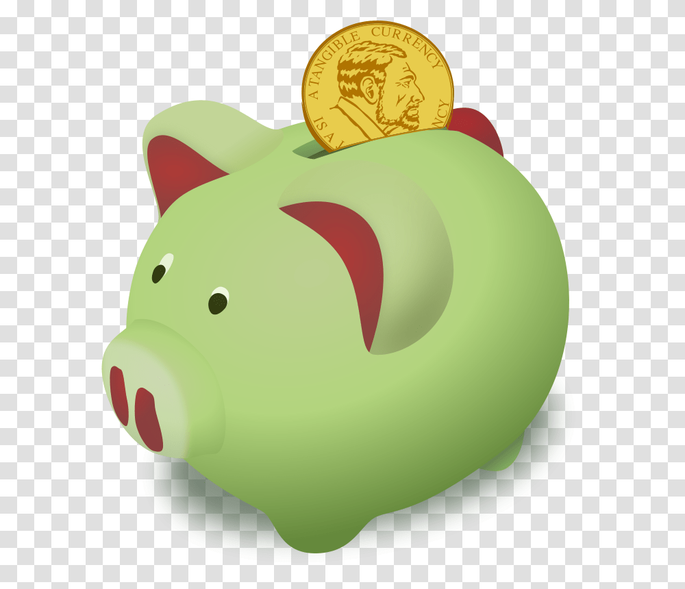 Saving, Finance, Piggy Bank, Snowman, Winter Transparent Png