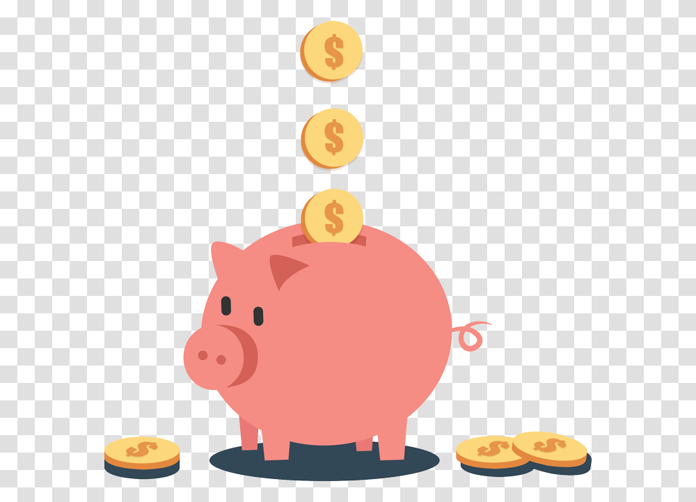 Saving Money, Piggy Bank Transparent Png