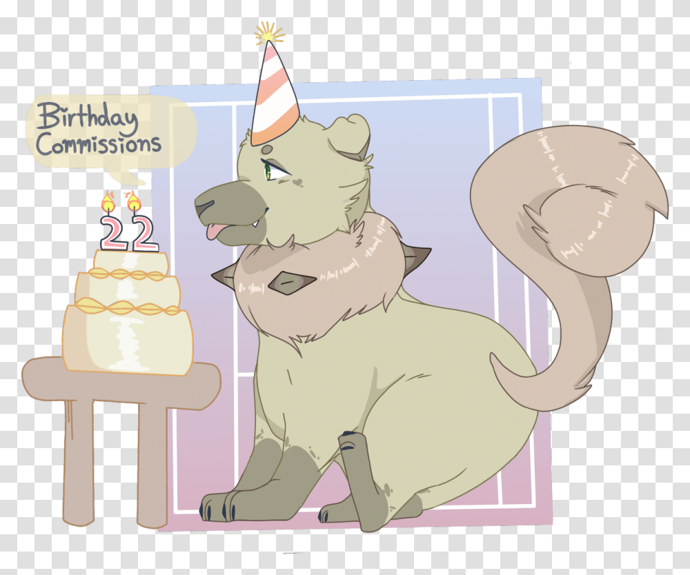Saving Up For My Birthday Commissions Cartoon, Apparel, Hat, Party Hat Transparent Png
