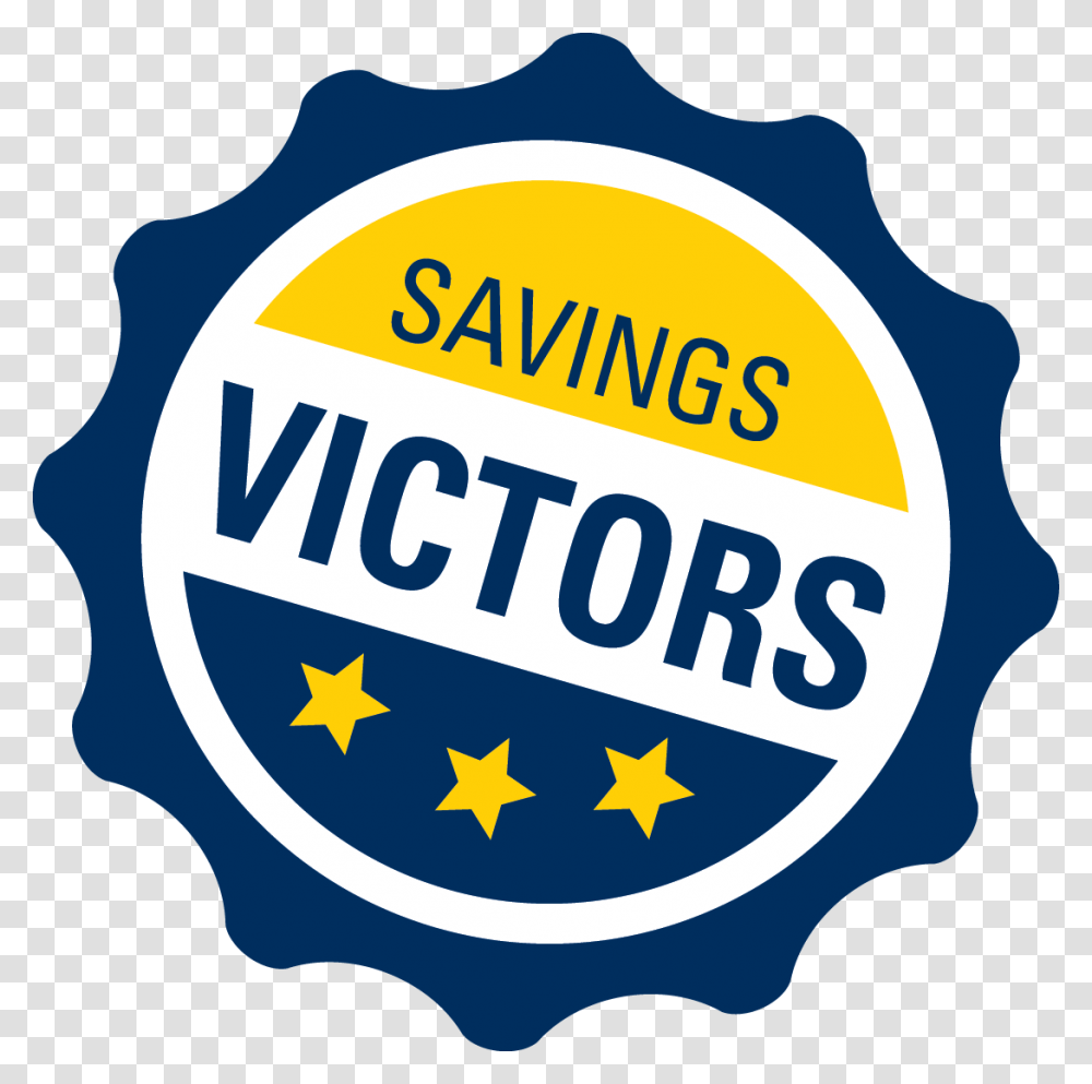 Savings Victors Badge U Of M Procurement, Label, Logo Transparent Png
