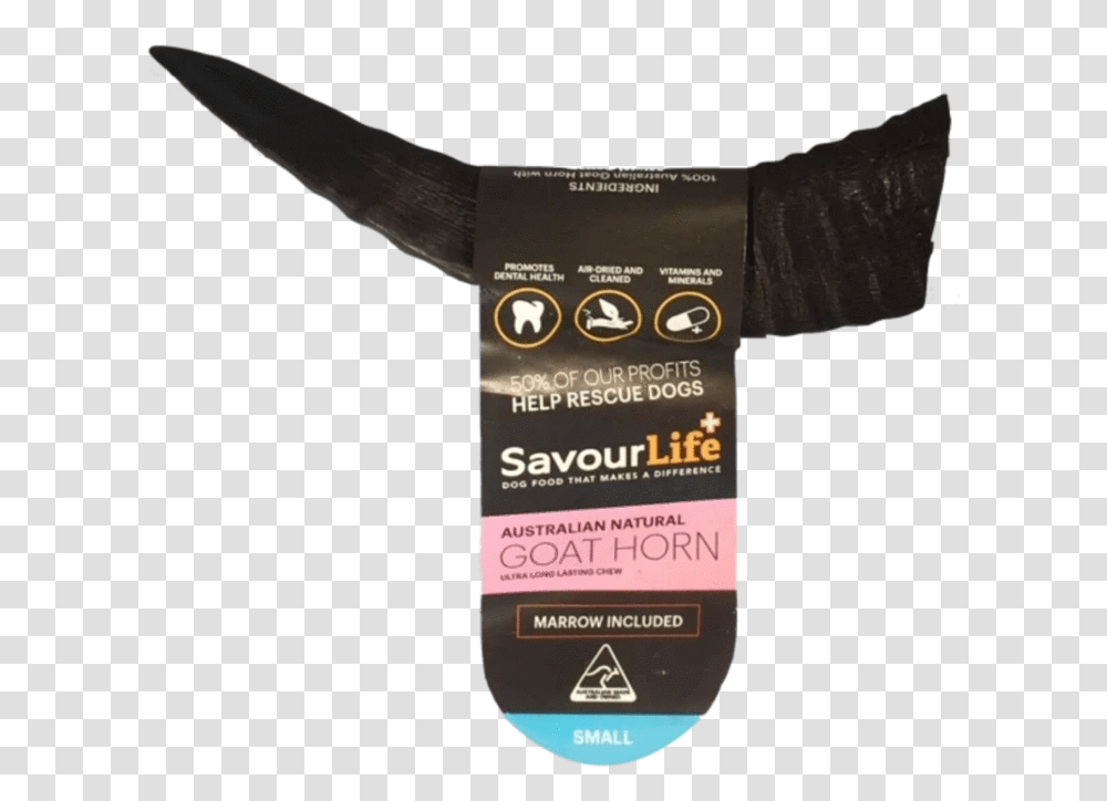 Savourlife Goat Horn Small Label, Text, Axe, Tool, Strap Transparent Png