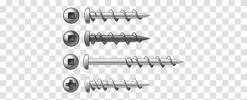 Saw Chain, Machine, Screw, Spiral, Coil Transparent Png