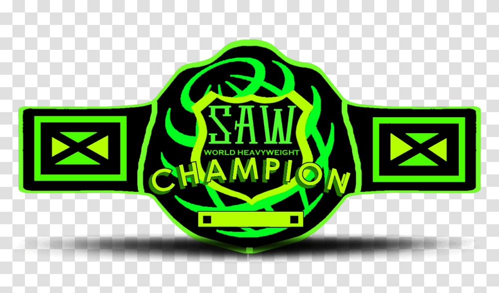 Saw World Heavyweight Championship World Virtual Wrestling Wiki, Label, Logo Transparent Png