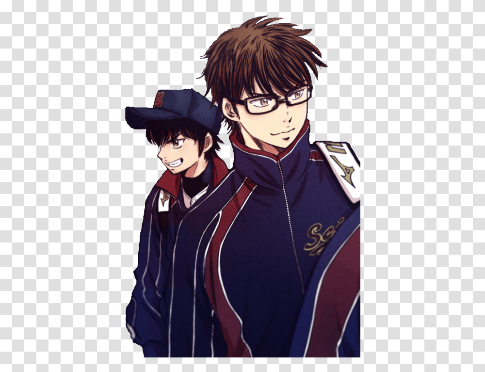 Sawamura Daiya No Ace, Person, Human, Manga, Comics Transparent Png