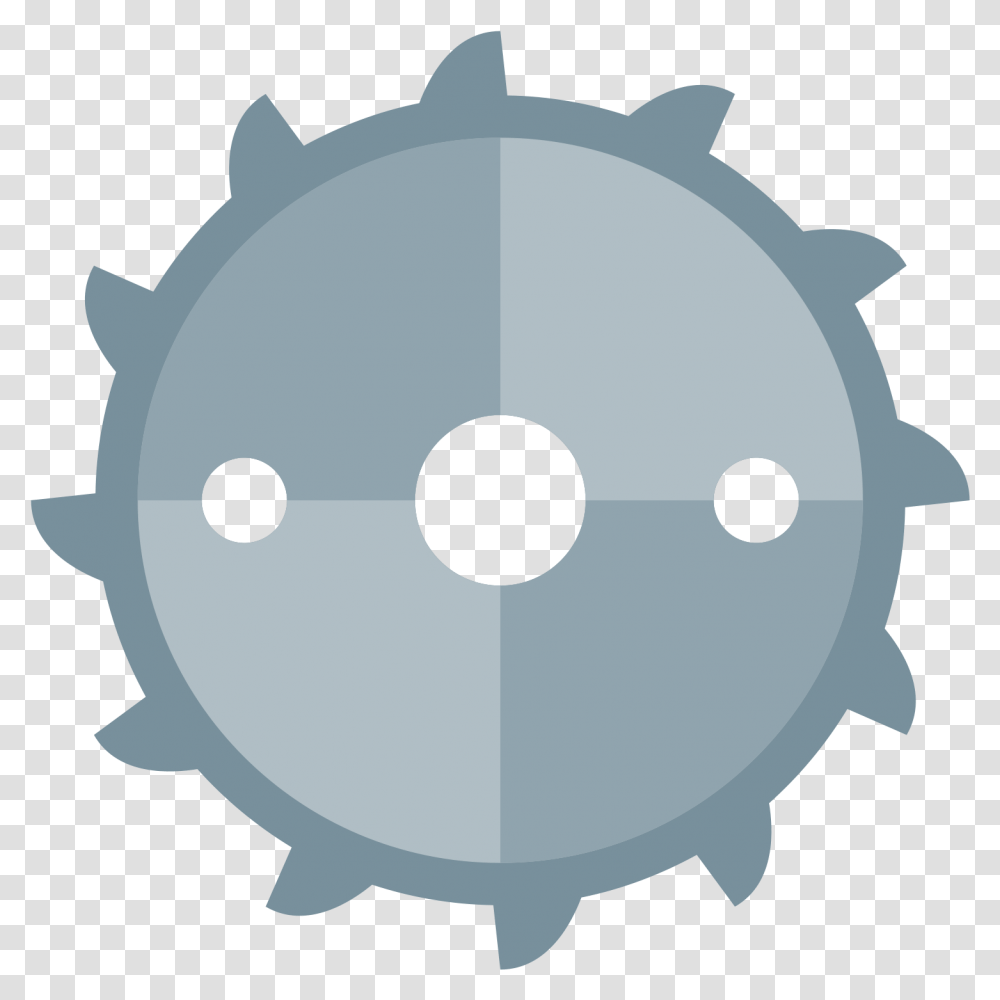 Sawblade Icon Image With No Dot, Machine, Gear, Soccer Ball, Football Transparent Png